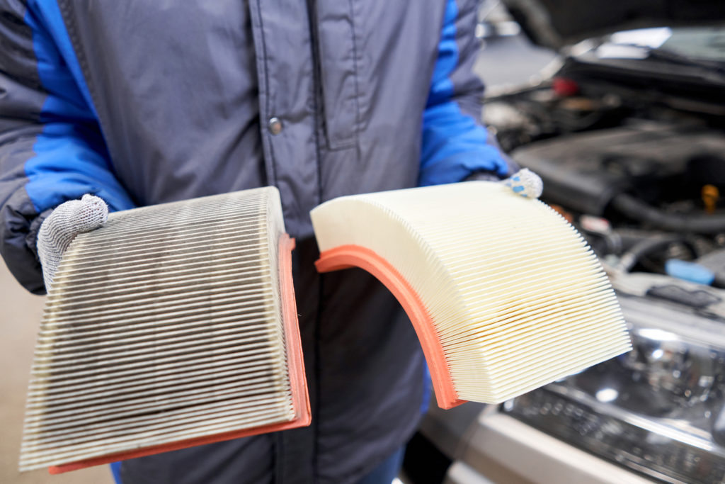 Can a bad air filter cause rough idle