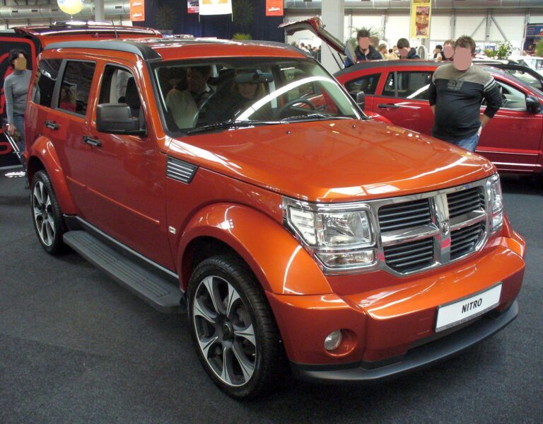Wunderschne Dodge Nitro Suv Ebenbild