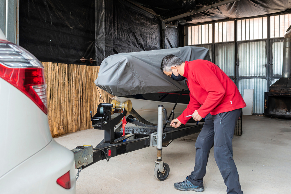 Beautiful view of Car Tire Changing Safety Precautions For Towing A Boat